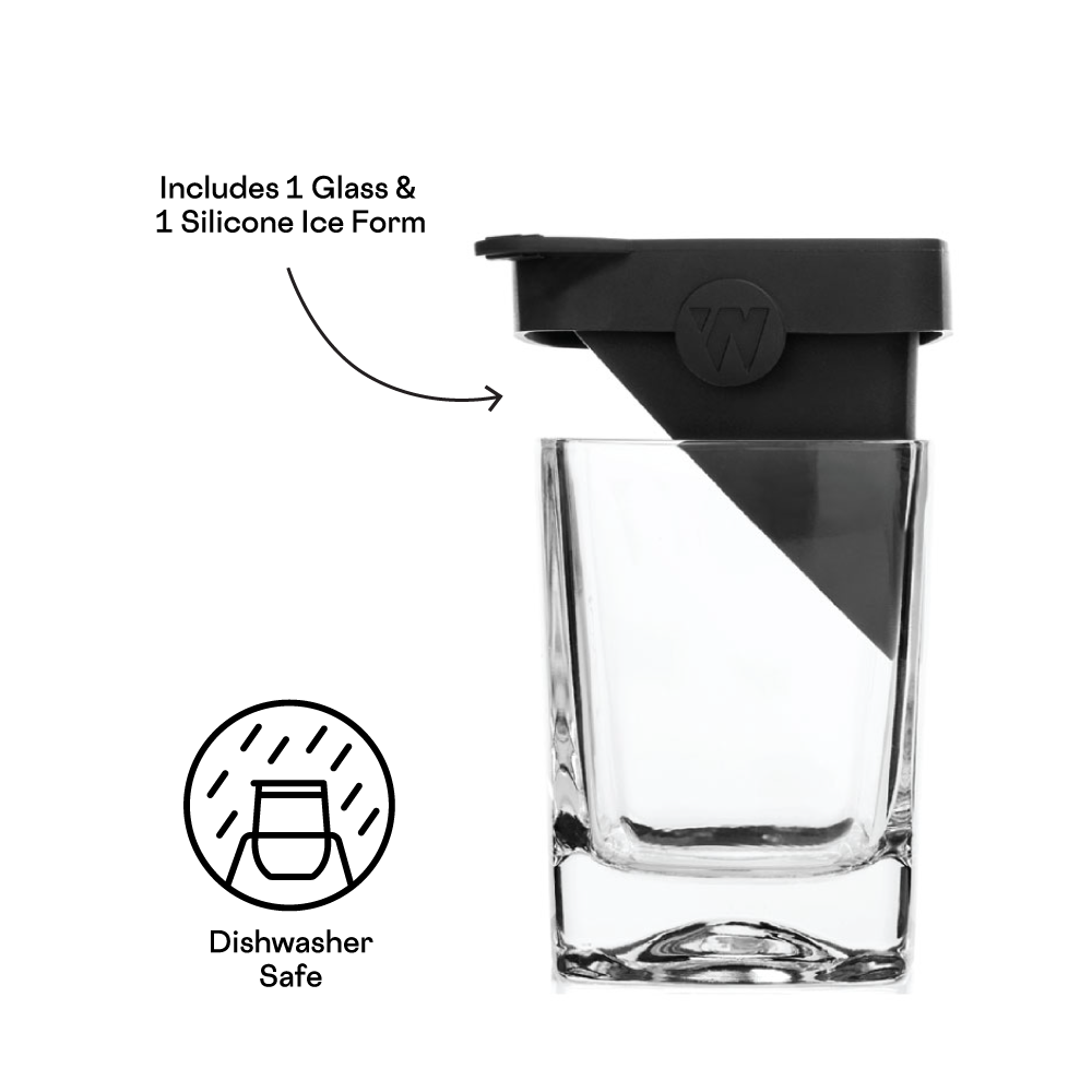 Whiskey Wedge + Cigar Glass Bundle